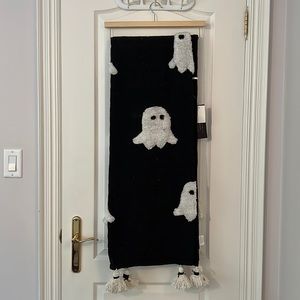 Rachel Zoe Ghost Blanket Black and White